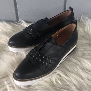 NW Olivia + Kate Platform Slip On Loafers